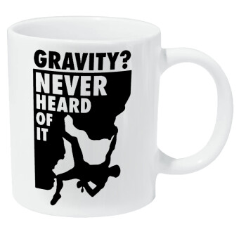 Gravity? Never heard of that!, Κούπα Giga, κεραμική, 590ml