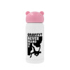 Pink stainless steel thermal flask, 320ml