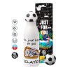 Soccer Metal mug thermos, double wall, 550ml