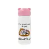 Pink stainless steel thermal flask, 320ml