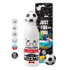 Soccer Metal mug thermos, double wall, 550ml