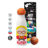 Bascetball Metal mug thermos, double wall, 550ml
