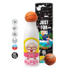 Bascetball Metal mug thermos, double wall, 550ml