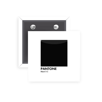 Pantone Black, Κονκάρδα παραμάνα τετράγωνη 5x5cm