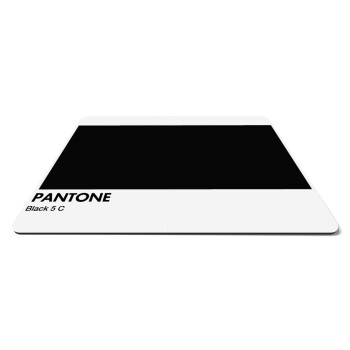 Pantone Black, Mousepad rect 27x19cm