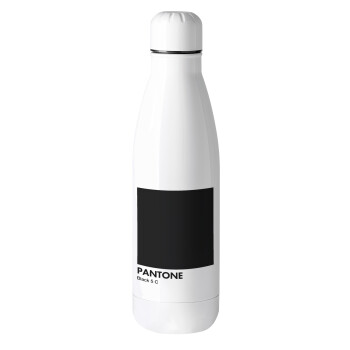 Pantone Black, Metal mug thermos (Stainless steel), 500ml
