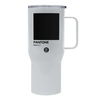 Pantone Black, Tumbler με καπάκι, διπλού τοιχώματος (θερμό) 750L
