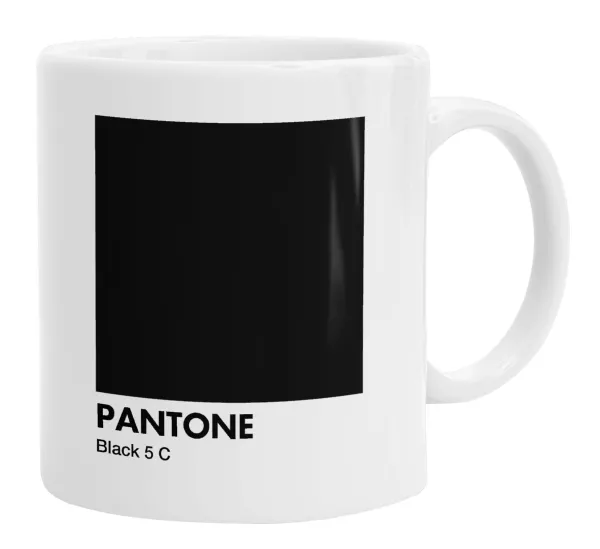 Pantone Black — Κούπα, κεραμική, 330ml