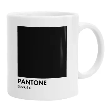 Pantone Black, Κούπα, κεραμική, 330ml