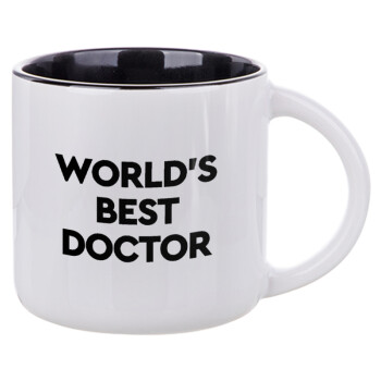 World's Best Doctor, Κούπα κεραμική 400ml Λευκή/Μαύρη