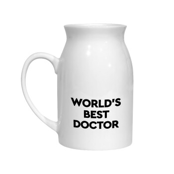 World's Best Doctor, Milk Jug (450ml) (1pcs)