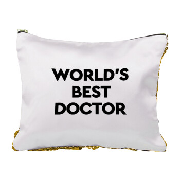 World's Best Doctor, Τσαντάκι νεσεσέρ με πούλιες (Sequin) Χρυσό