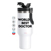 Mega Stainless steel Tumbler with lid, double wall 1,2L