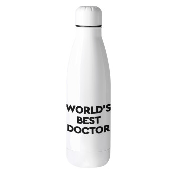 World's Best Doctor, Metal mug thermos (Stainless steel), 500ml