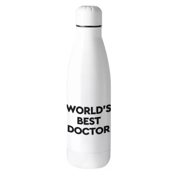 World's Best Doctor, Μεταλλικό παγούρι θερμός (Stainless steel), 500ml