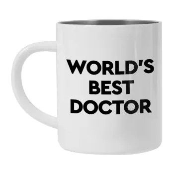 World's Best Doctor, Mug Stainless steel double wall 300ml