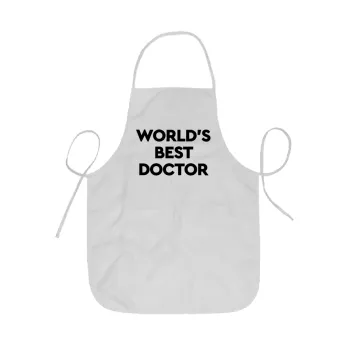World's Best Doctor, Ποδιά Σεφ ολόσωμη κοντή  Παιδική (44x62cm)