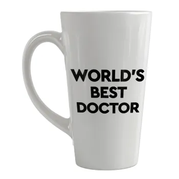 World's Best Doctor, Κούπα κωνική Latte Μεγάλη, κεραμική, 450ml