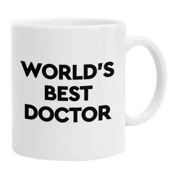 World's Best Doctor, Ceramic coffee mug, 330ml