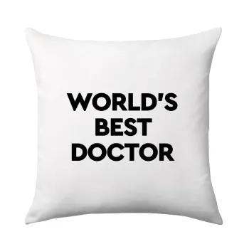 World's Best Doctor, Sofa cushion 40x40cm includes filling