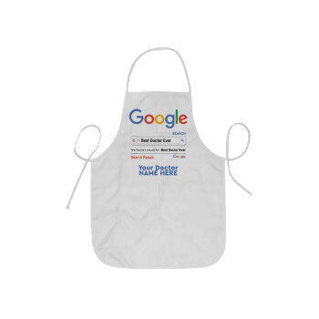 Searching for Best Doctor Ever..., Ποδιά Σεφ ολόσωμη κοντή  Παιδική (44x62cm)