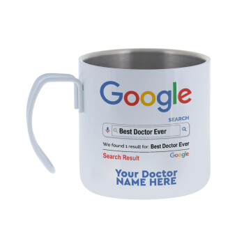 Searching for Best Doctor Ever..., Mug Stainless steel double wall 400ml