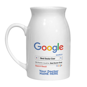 Searching for Best Doctor Ever..., Milk Jug (450ml) (1pcs)