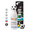 Soccer Metal mug thermos, double wall, 550ml