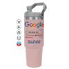 Pink color, 890ml (30oz) stainless Steel Tumbler with Handle