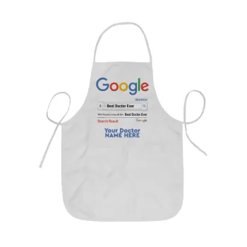 Searching for Best Doctor Ever..., Ποδιά Σεφ ολόσωμη κοντή  Παιδική (44x62cm)