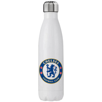 FC Chelsea, Μεταλλικό παγούρι θερμός (Stainless steel), διπλού τοιχώματος, 750ml