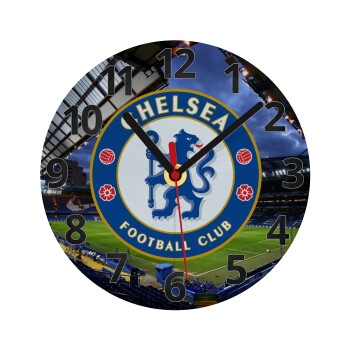 FC Chelsea, Ρολόι τοίχου γυάλινο (20cm)