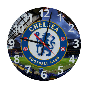 FC Chelsea, Ρολόι τοίχου γυάλινο (30cm)