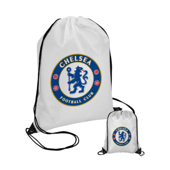 FC Chelsea, Τσάντα πουγκί με μαύρα κορδόνια (1 τεμάχιο)