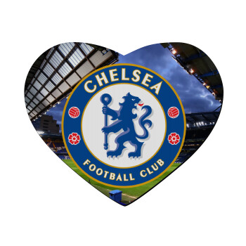 FC Chelsea, Mousepad heart 23x20cm
