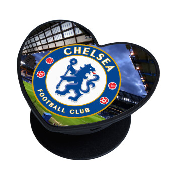 FC Chelsea, Phone Holders Stand  καρδιά Μαύρο Βάση Στήριξης Κινητού στο Χέρι