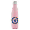 Μεταλλικό παγούρι θερμός Ροζ Ιριδίζον (Stainless steel), διπλού τοιχώματος, 500ml