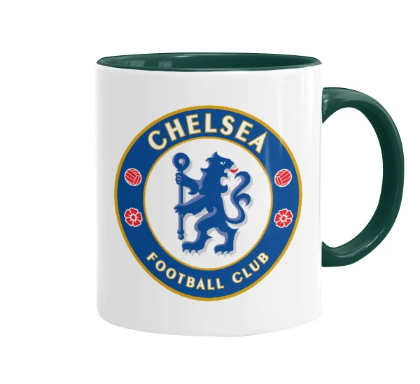FC Chelsea — Mug colored green, ceramic, 330ml