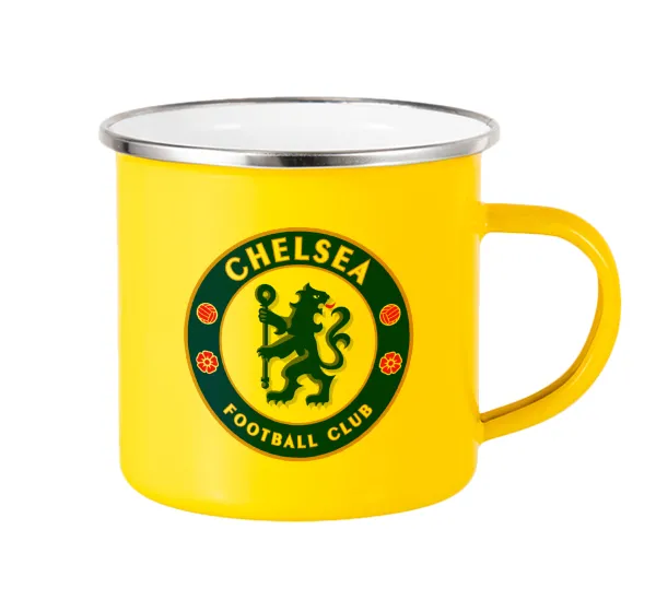 FC Chelsea — Yellow Enamel Metallic Cup 360ml