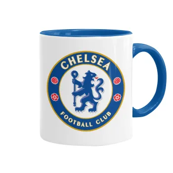 FC Chelsea, Κούπα χρωματιστή μπλε, κεραμική, 330ml
