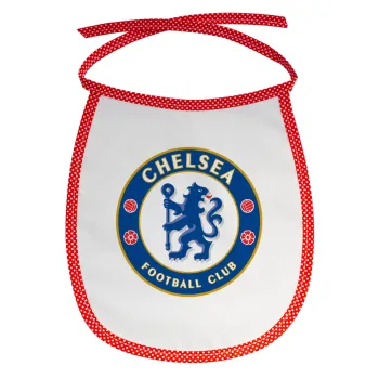 FC Chelsea, Σαλιάρα μωρού αλέκιαστη με κορδόνι Κόκκινη