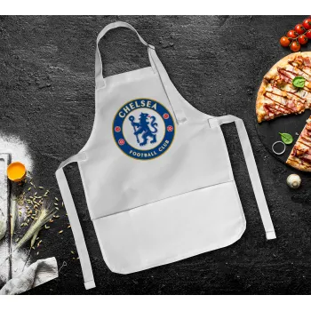 FC Chelsea, Ποδιά Σεφ Ολόσωμη Παιδική (με ρυθμιστικά και 2 τσέπες)