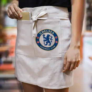 FC Chelsea, Ποδιά Μέσης με διπλή τσέπη Barista/Bartender, Beige