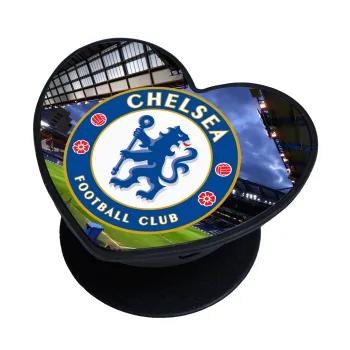 FC Chelsea, Phone Holders Stand  καρδιά Μαύρο Βάση Στήριξης Κινητού στο Χέρι