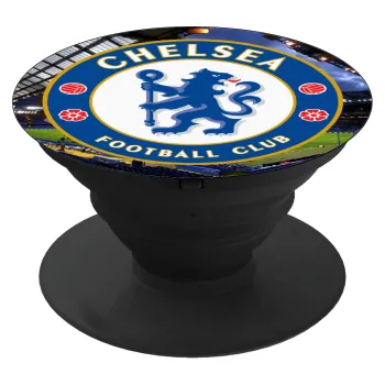 FC Chelsea, Phone Holders Stand  Black Hand-held Mobile Phone Holder