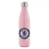 Μεταλλικό παγούρι θερμός Ροζ Ιριδίζον (Stainless steel), διπλού τοιχώματος, 500ml