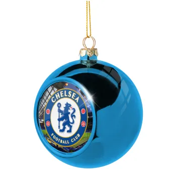 FC Chelsea, Blue Christmas tree ball ornament 8cm