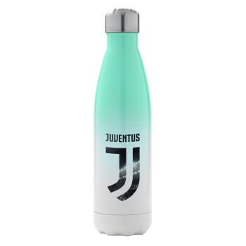FC Juventus, Metal mug thermos Green/White (Stainless steel), double wall, 500ml
