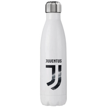 FC Juventus, Μεταλλικό παγούρι θερμός (Stainless steel), διπλού τοιχώματος, 750ml