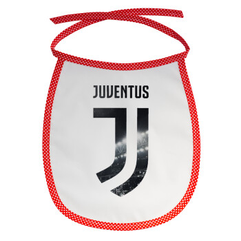 FC Juventus, Σαλιάρα μωρού αλέκιαστη με κορδόνι Κόκκινη